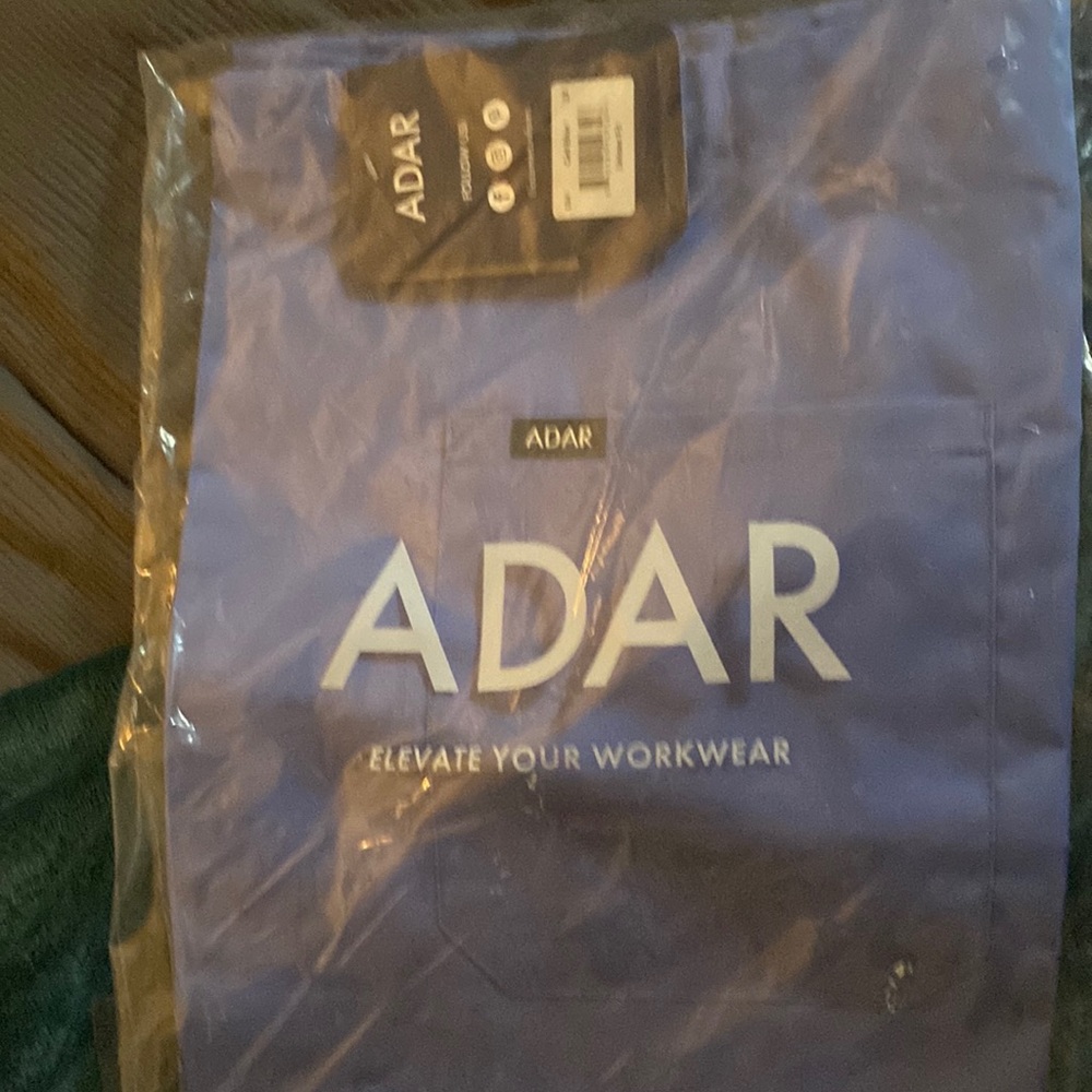 men’s-women’s 2XL scrub pants drawstring from ADAR blue BNWT still in package